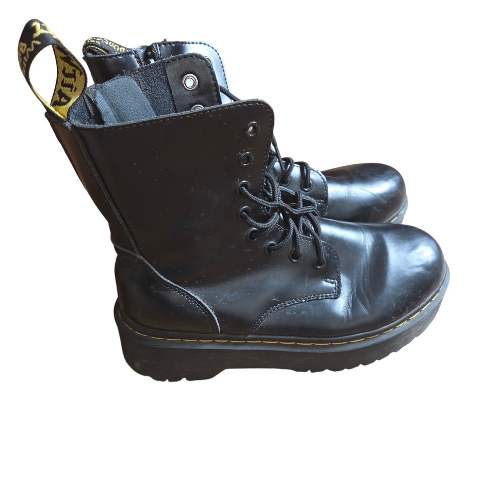 Dr. Martens Jadon Platform Boots Made in England Leather Unisex 11 21136001